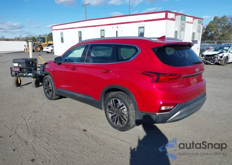 2020 Hyundai Santa Fe Limited 2.0T z USA, uszkodzony, nr VIN 5NMS5CAA9LH290665